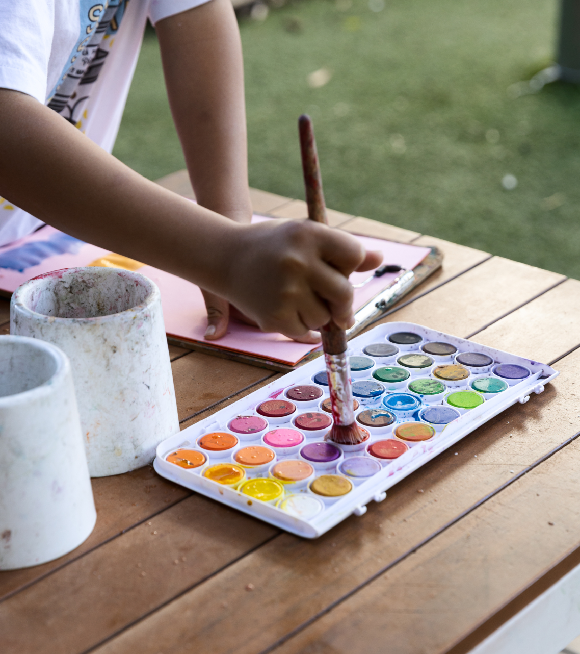 Arts and crafts area