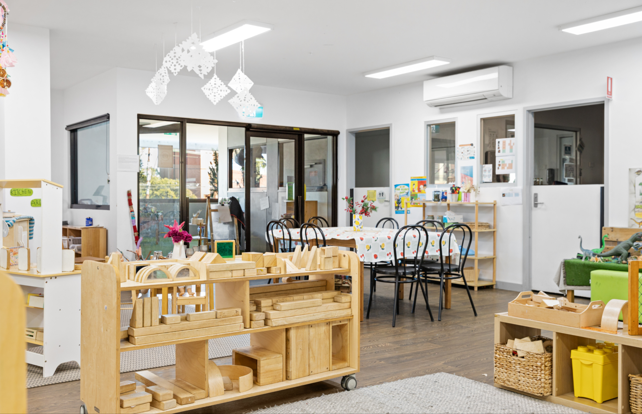 Outdoor play area