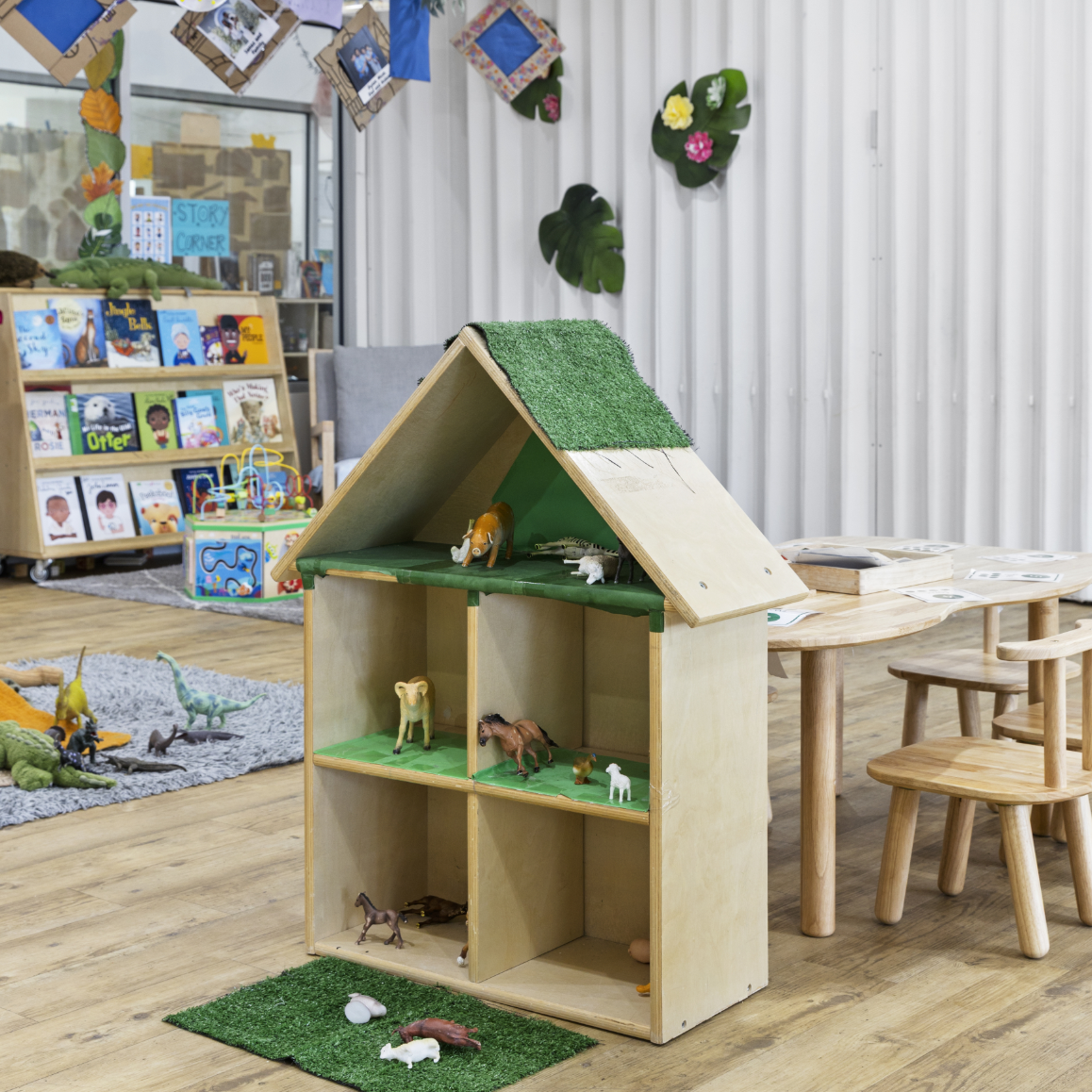 Outdoor play area